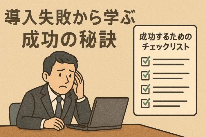 動画マニュアル運用で失敗しないために！導入時の注意点と成功の秘訣