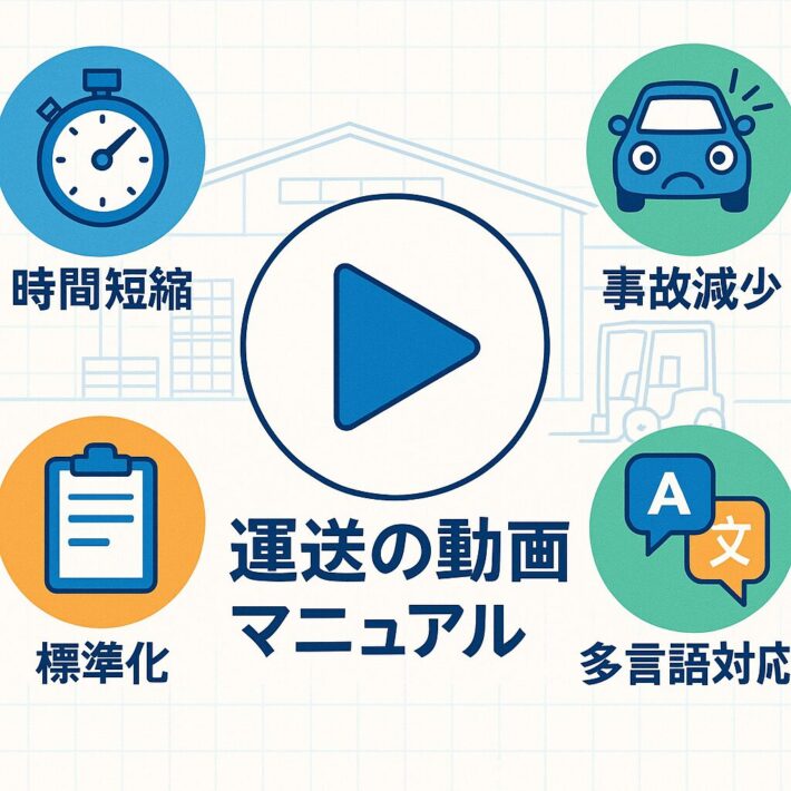 運送業の動画マニュアル