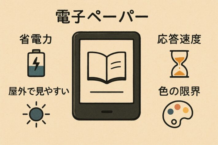 電子ペーパーの特徴