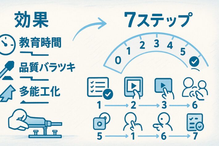動画マニュアル導入の7ステップ