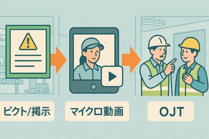 ピクトグラム・マイクロ動画・OJT