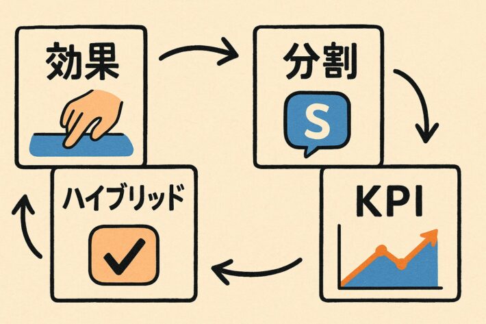 動画マニュアル作成のPDCAサイクル