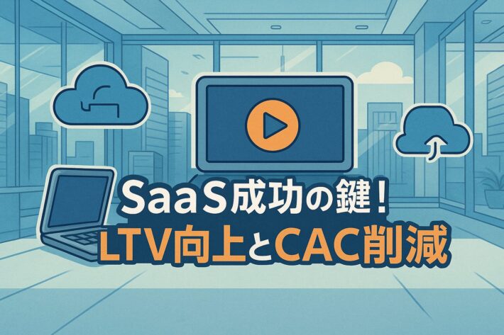 SaaS成功の鍵！動画マニュアルでLTV向上とCAC削減を実現する顧客オンボーディング戦略