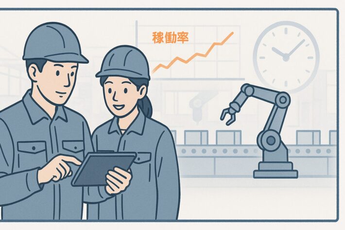 マシンタイムを最大化する方法｜停止時間の見える化から段取り短縮・教育まで完全ガイド