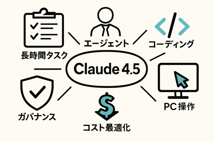 Claude4.5で出来ること