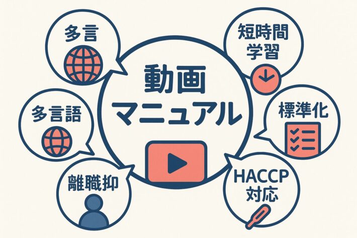 動画マニュアルのメリット