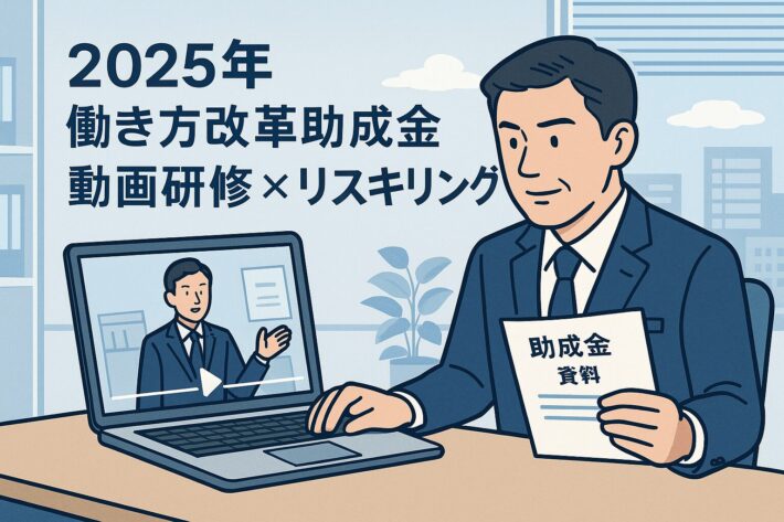 【経営者必見】人材開発支援助成金×動画研修でリスキリング予算を最大化する方法