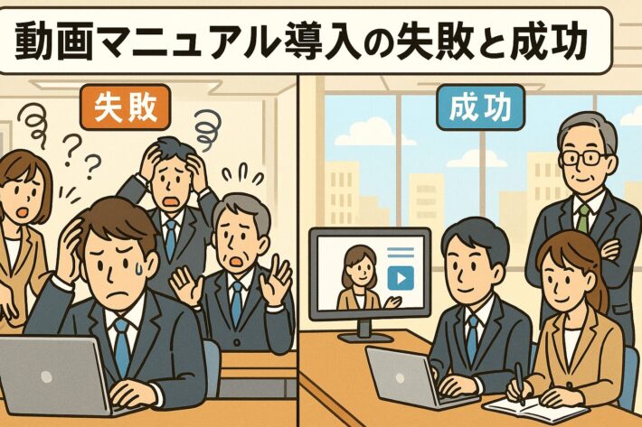 【失敗事例5選】動画マニュアル導入で陥るワナと、9割成功する運用3鉄則