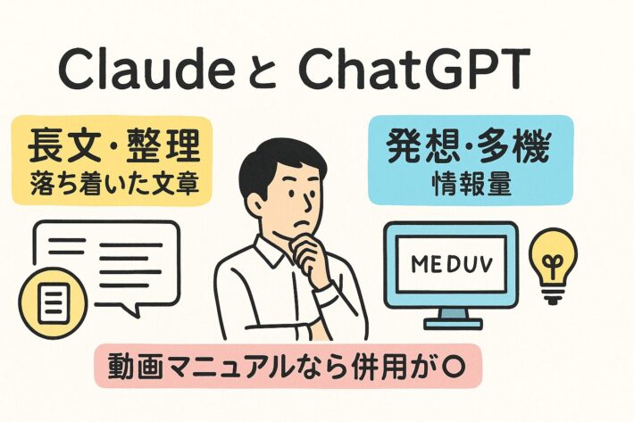 ClaudeとChatGPTの違い