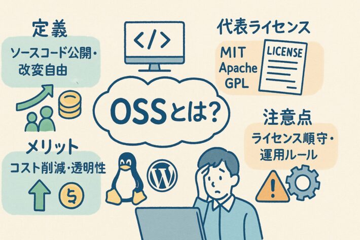 OSSのメリットや注意点は？