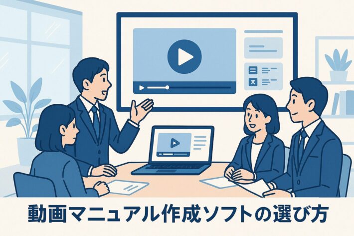 動画マニュアル作成ソフトの選び方と比較|現場で失敗しない導入ガイド
