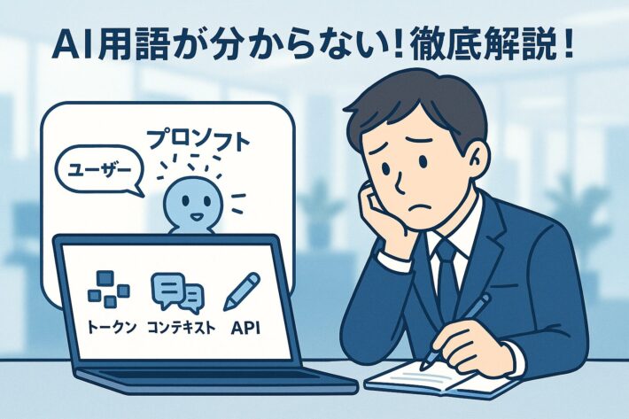 AI用語トークン・コンテキスト・API入門