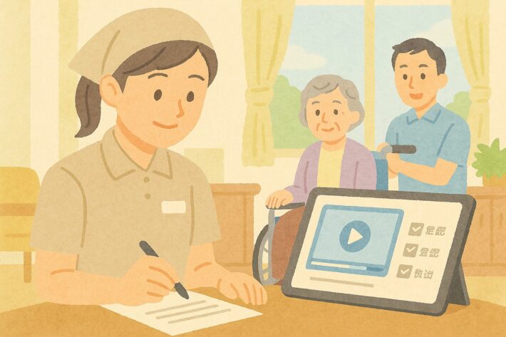 人材不足に悩む介護・福祉現場を救う！動画マニュアル活用のススメ