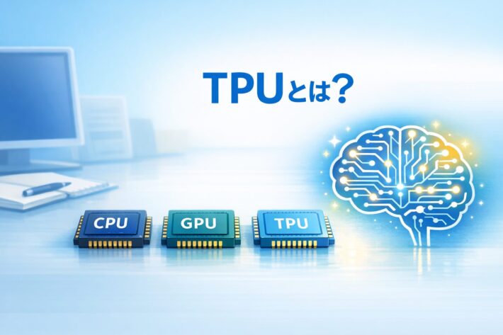 TPUとは?CPU・GPUとの違い|AIインフラ基礎