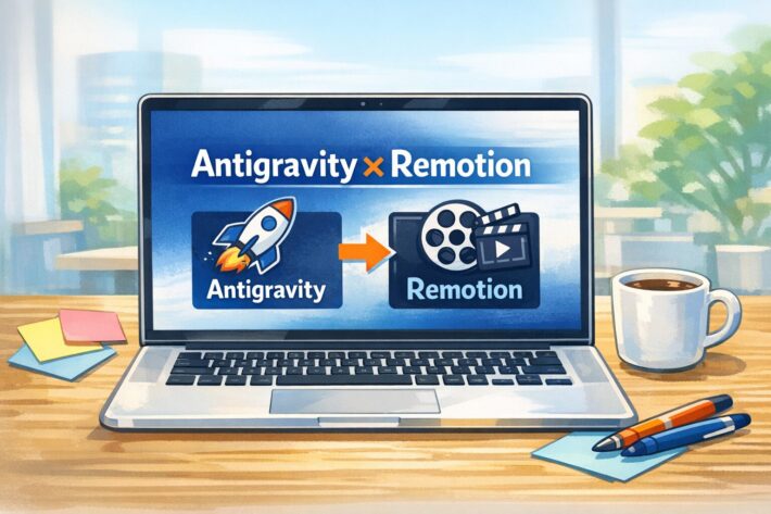 AntigravityとRemotionとは?できること・始め方・注意点